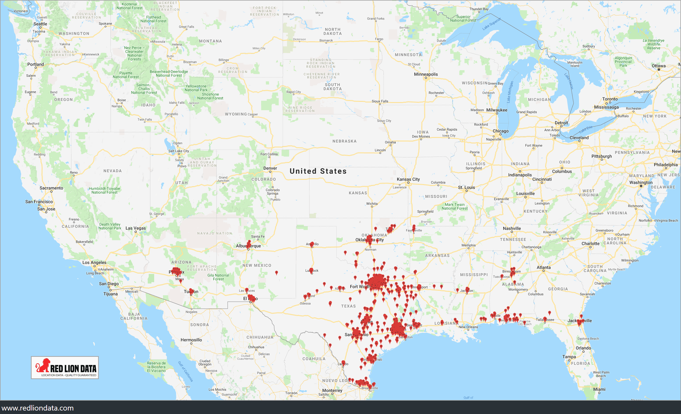 what states have whataburger