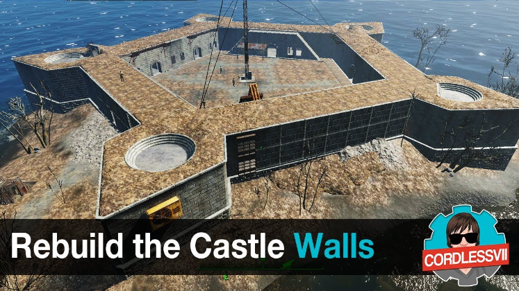 fallout 4 repairing the castle