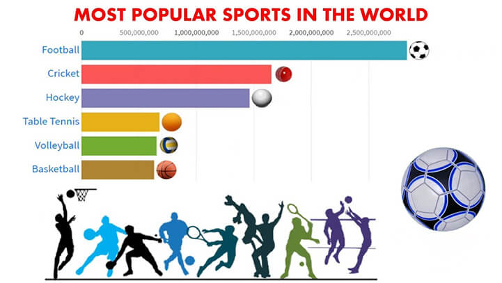 how many sports are there in the world