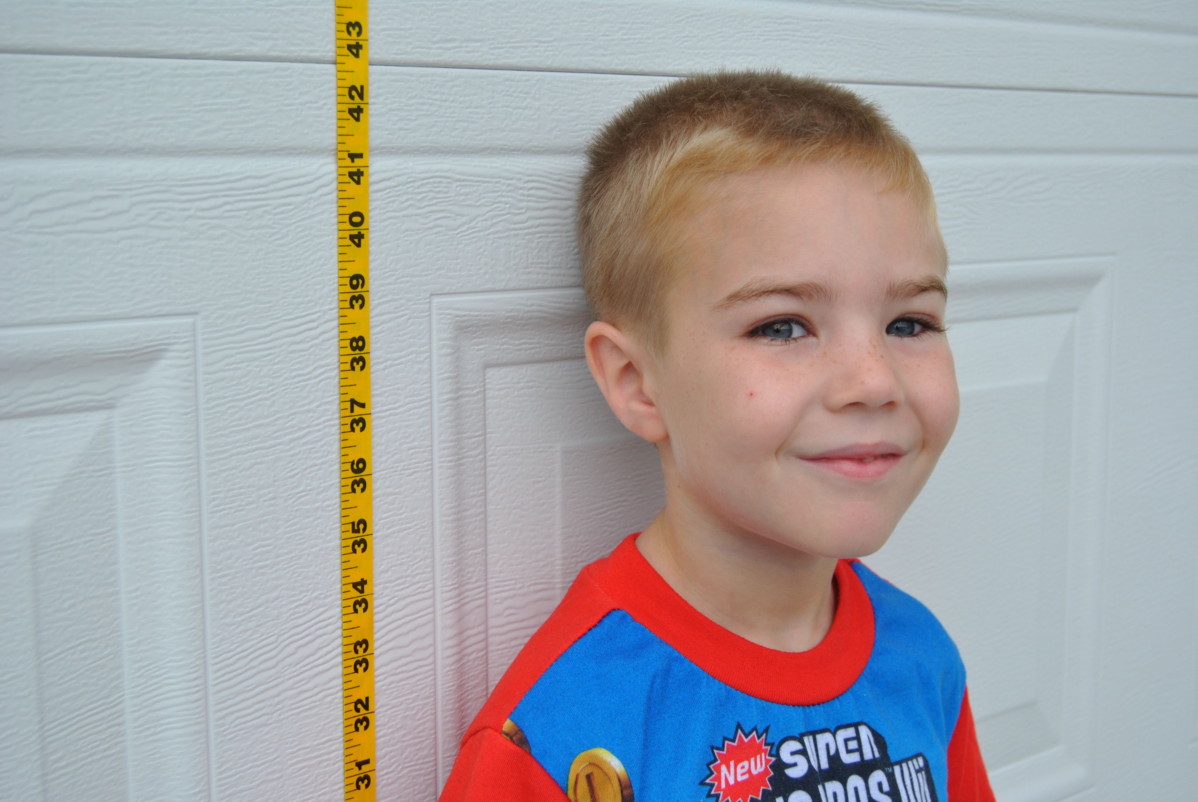 how tall is the average kindergartener