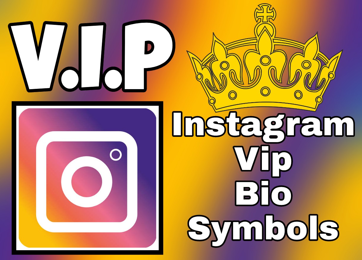 symbols for instagram bio