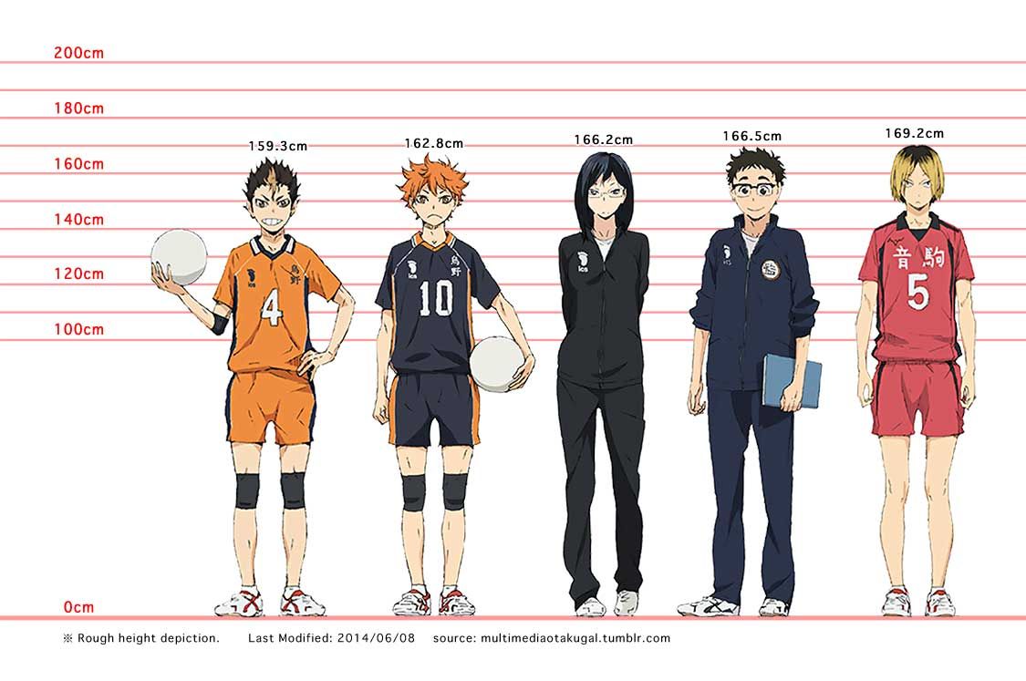 how tall is hinata shoyo