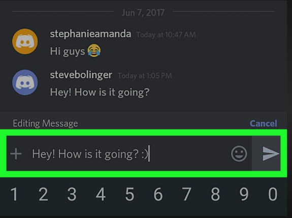 can you message yourself on discord