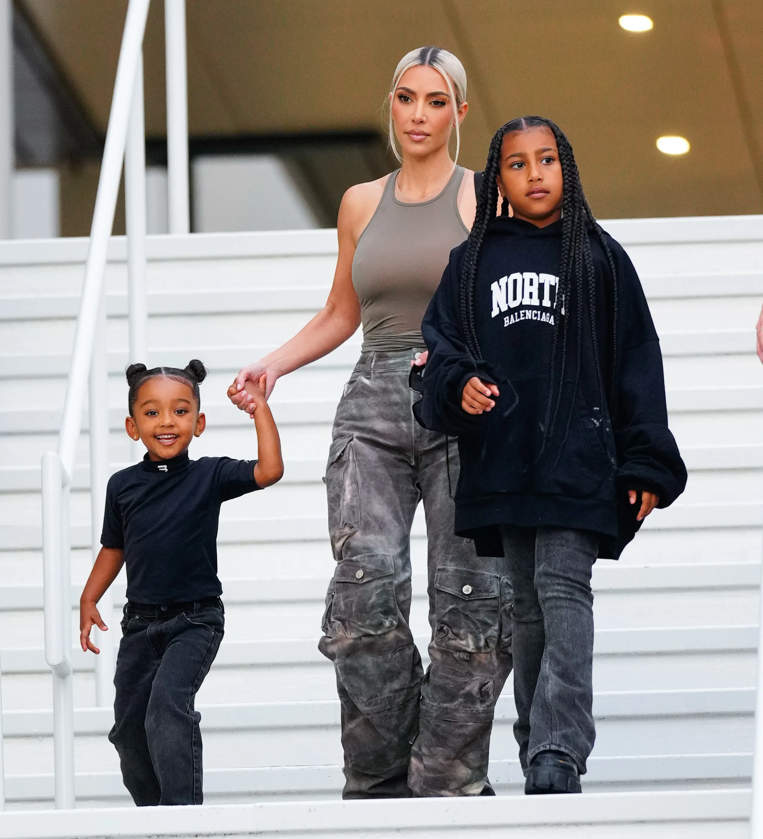 how old was kim when she had north