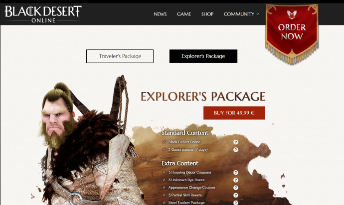 how to use black desert online guest pass