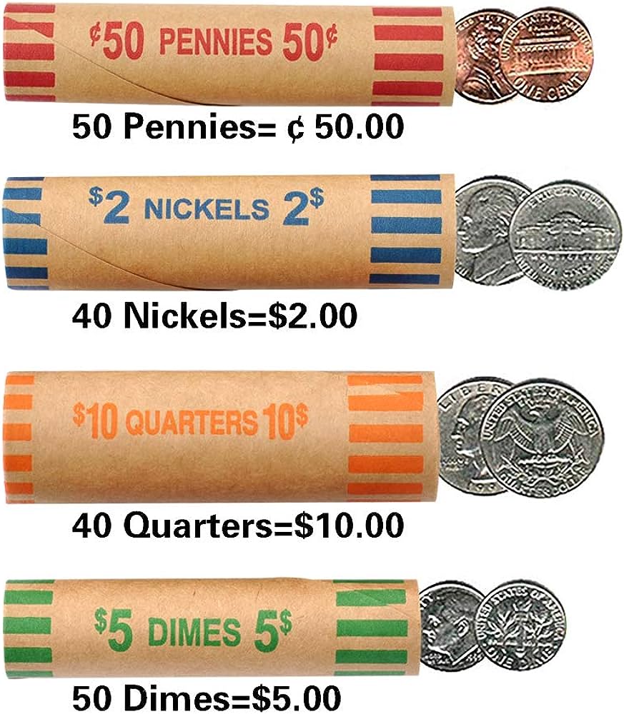 how many nickels are in a roll