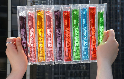 how long do otter pops take to freeze