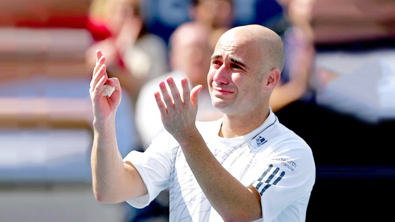 agassi retirement age