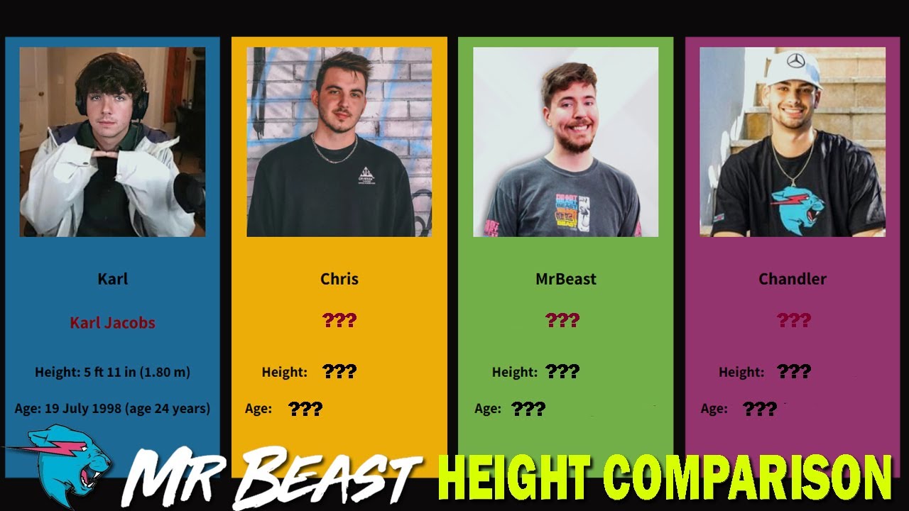 how tall is chris from mrbeast