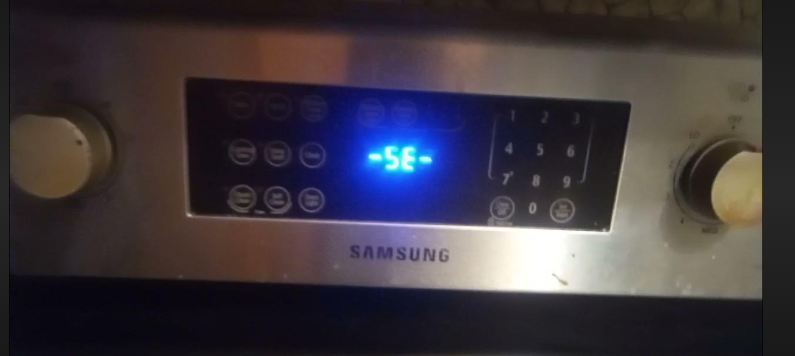 samsung stove se error