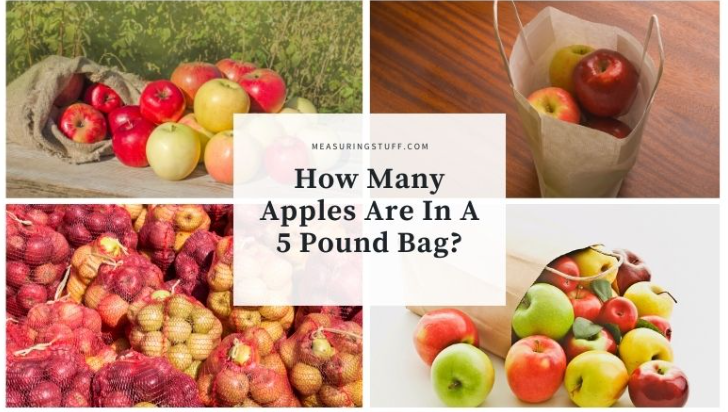 how many apples in a 5 lb bag