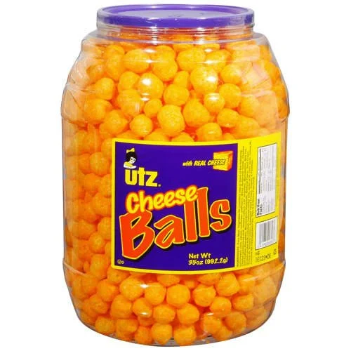 how many cheese balls are in a container