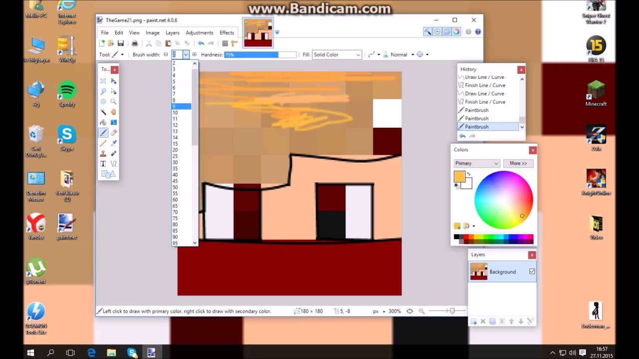 paint.net skin color