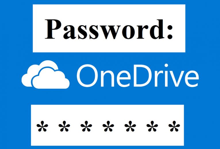 password protect onedrive folder