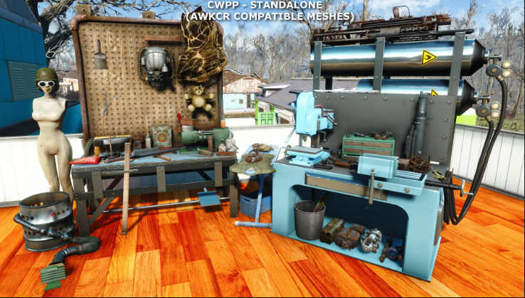 fallout 4 rotate items in workshop