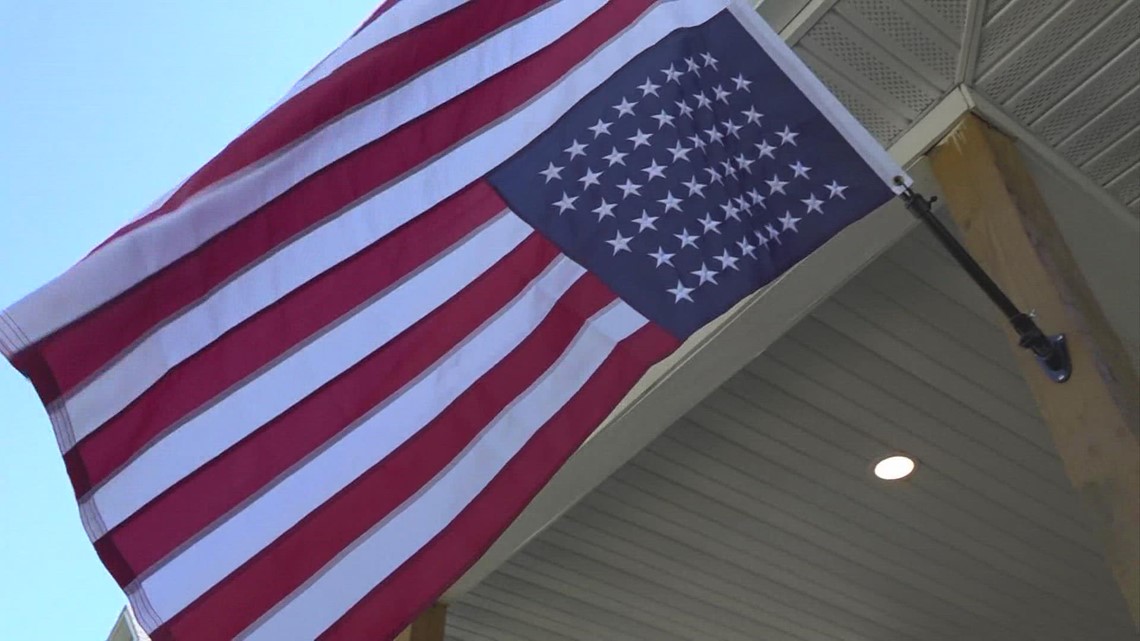 capitol flag flown upside down