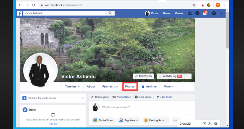 how to hide featured photos on facebook