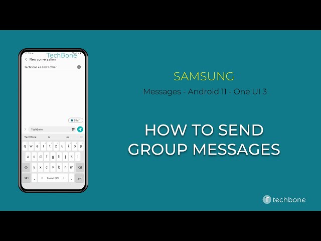 how to name a group chat on samsung