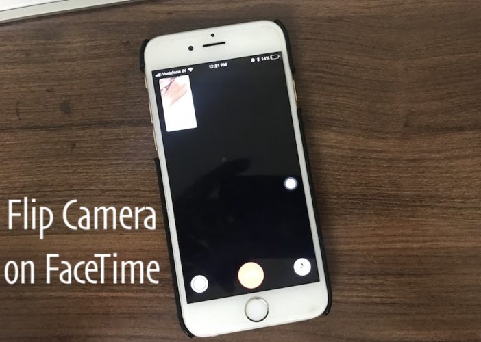 flip camera during video iphone