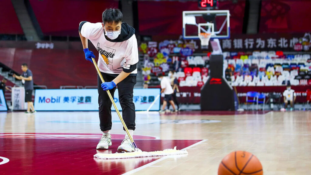 nba floor sweeper