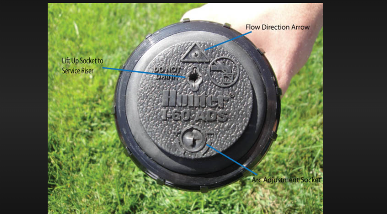 how to adjust hunter sprinkler heads