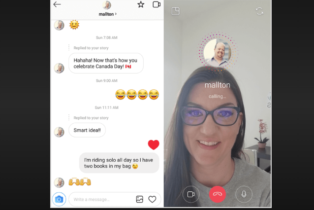 how to unsend video call on instagram