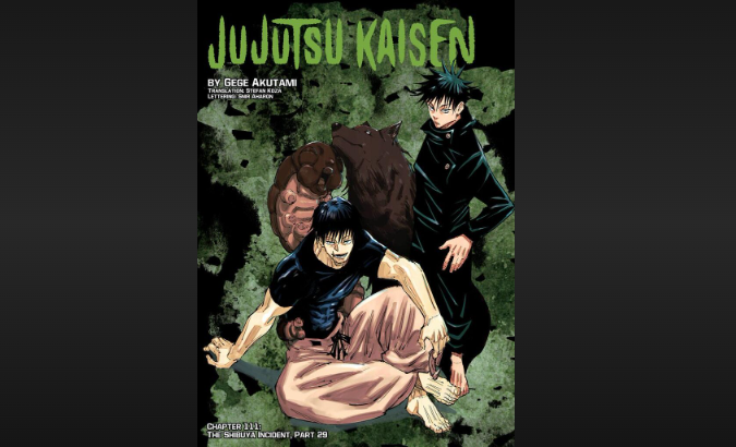 jujutsu kaisen raw