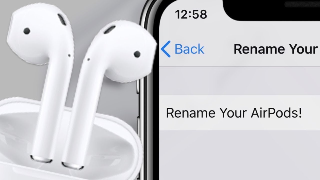 Rename Your AirPods