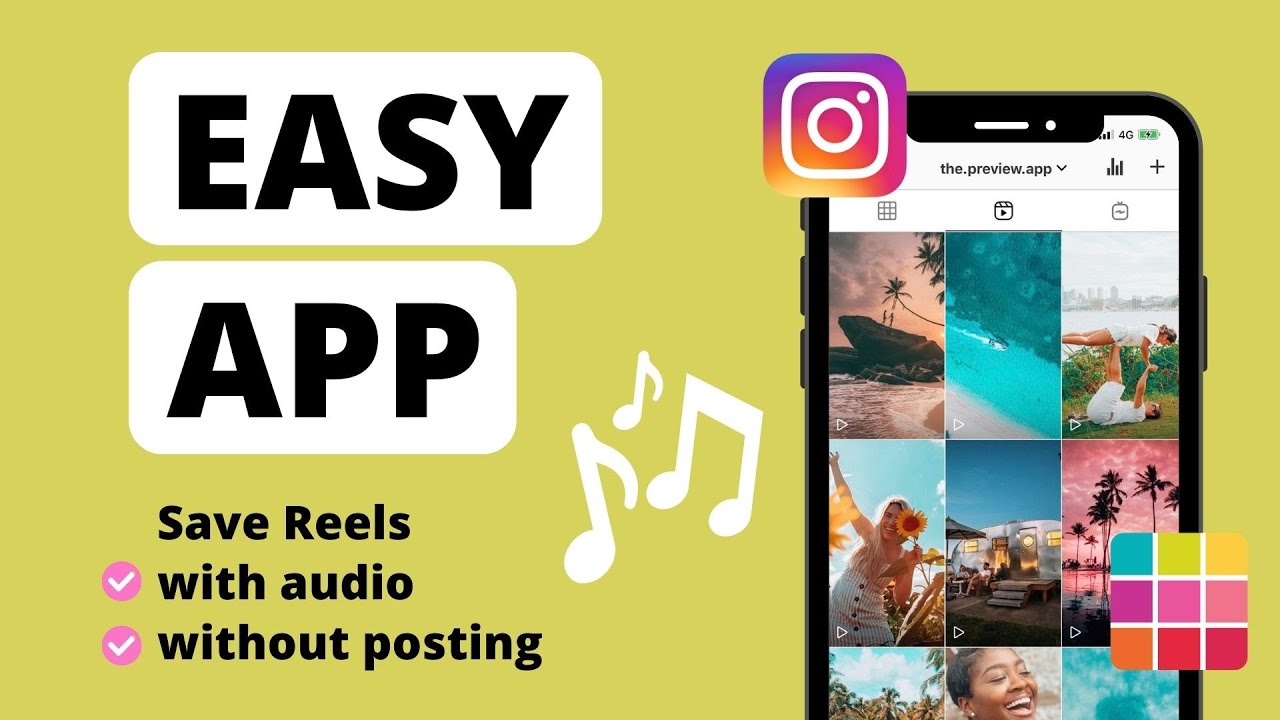 how to save instagram reels with audio in gallery without posting