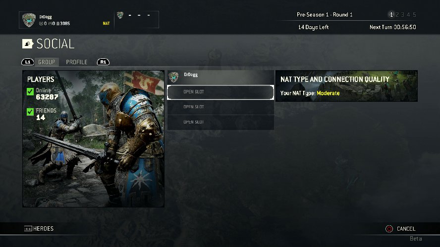 how to invite friends on for honor crossplay