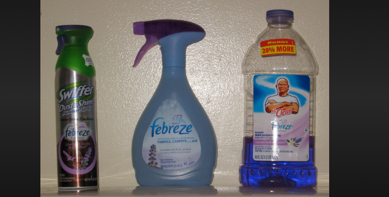 how to open a febreze bottle