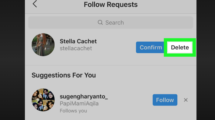 how to cancel all sent follow request on instagram 2022