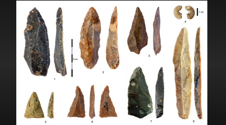 which is not true about the upper paleolithic period?