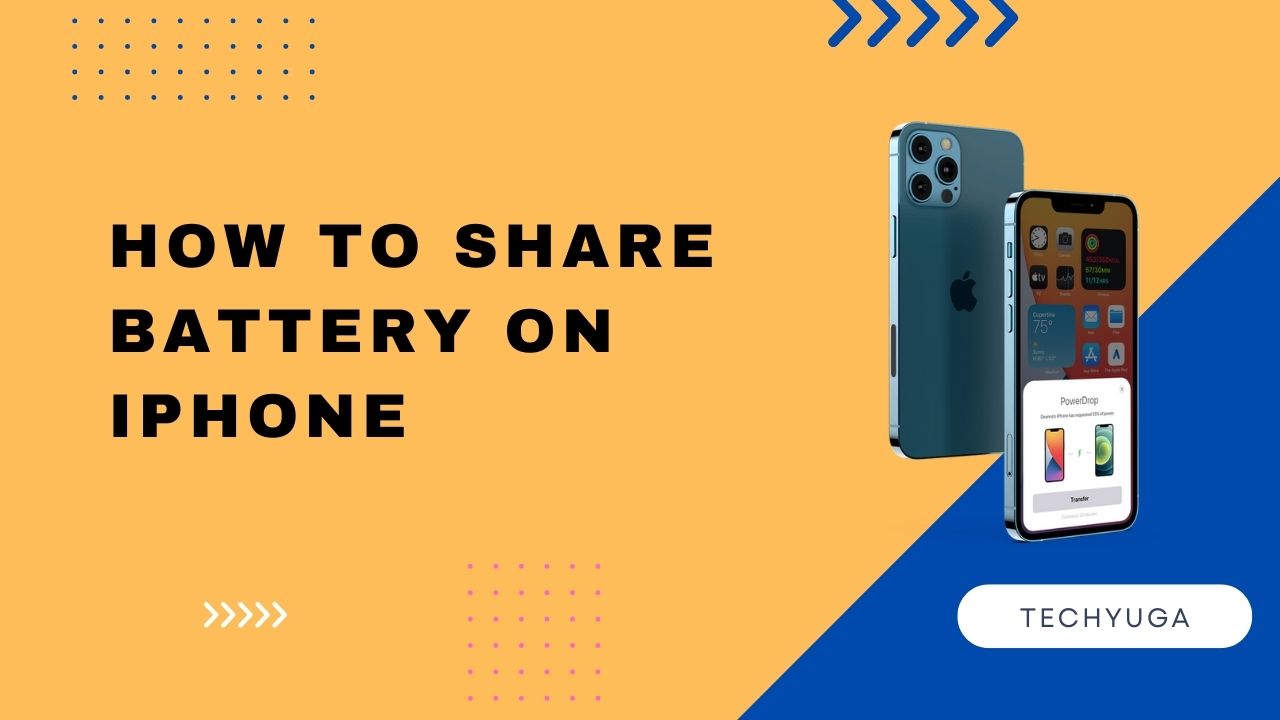 how to share battery on iphone