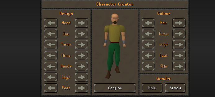 osrs delete character