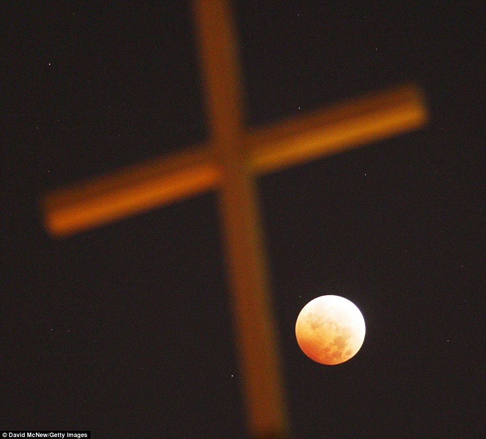 moon with a cross meaning