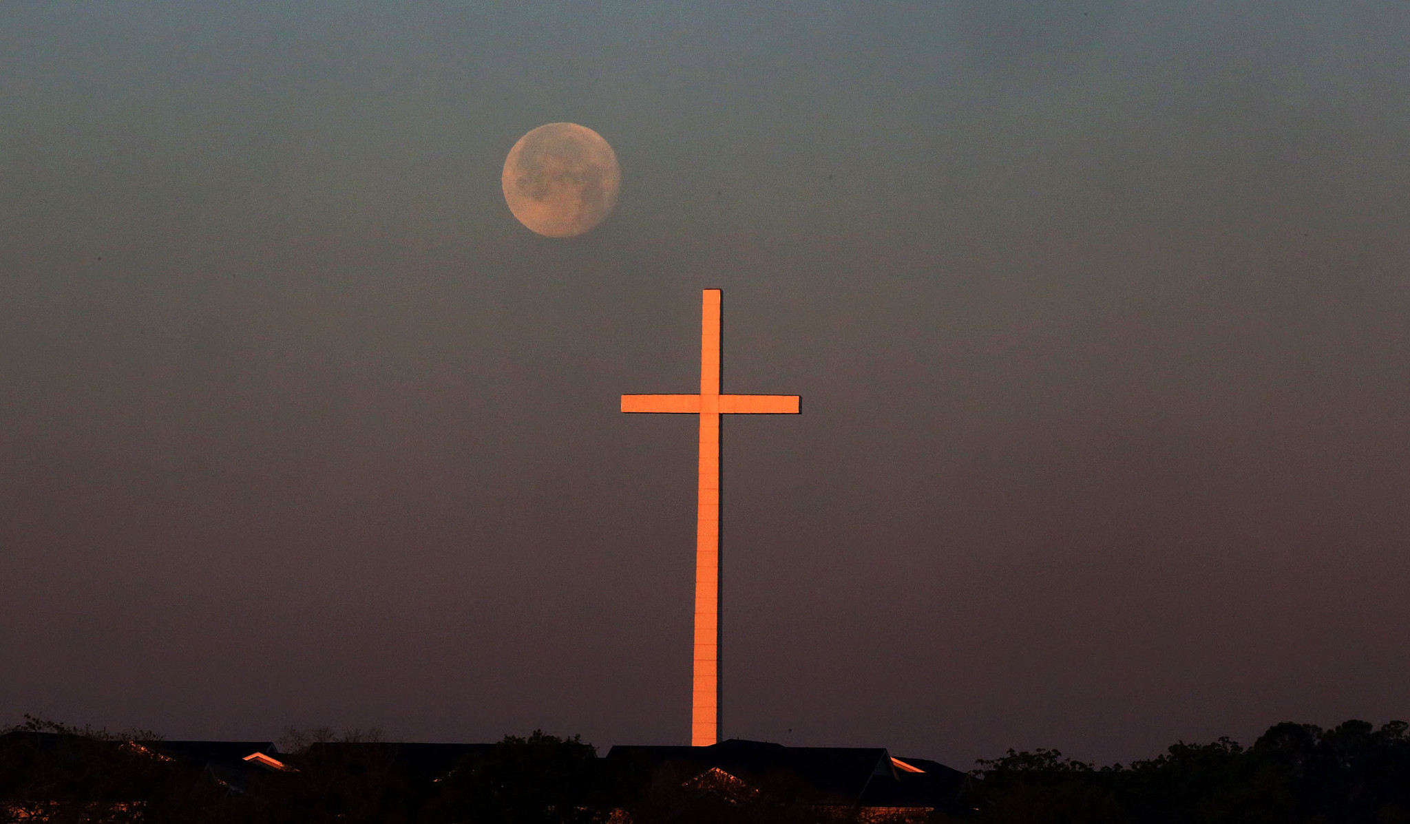 moon with a cross meaning