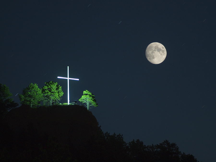 moon with a cross meaning