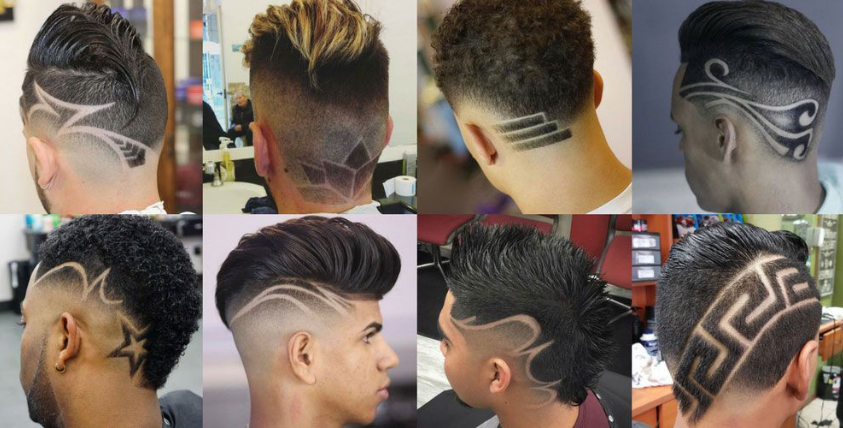 lines in haircut
