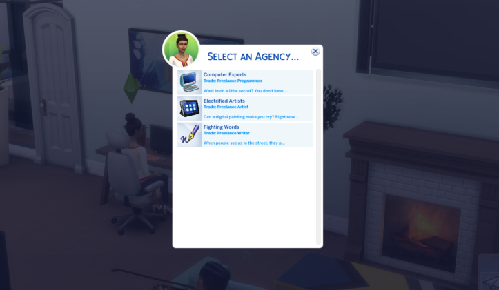 how to write articles in sims 4