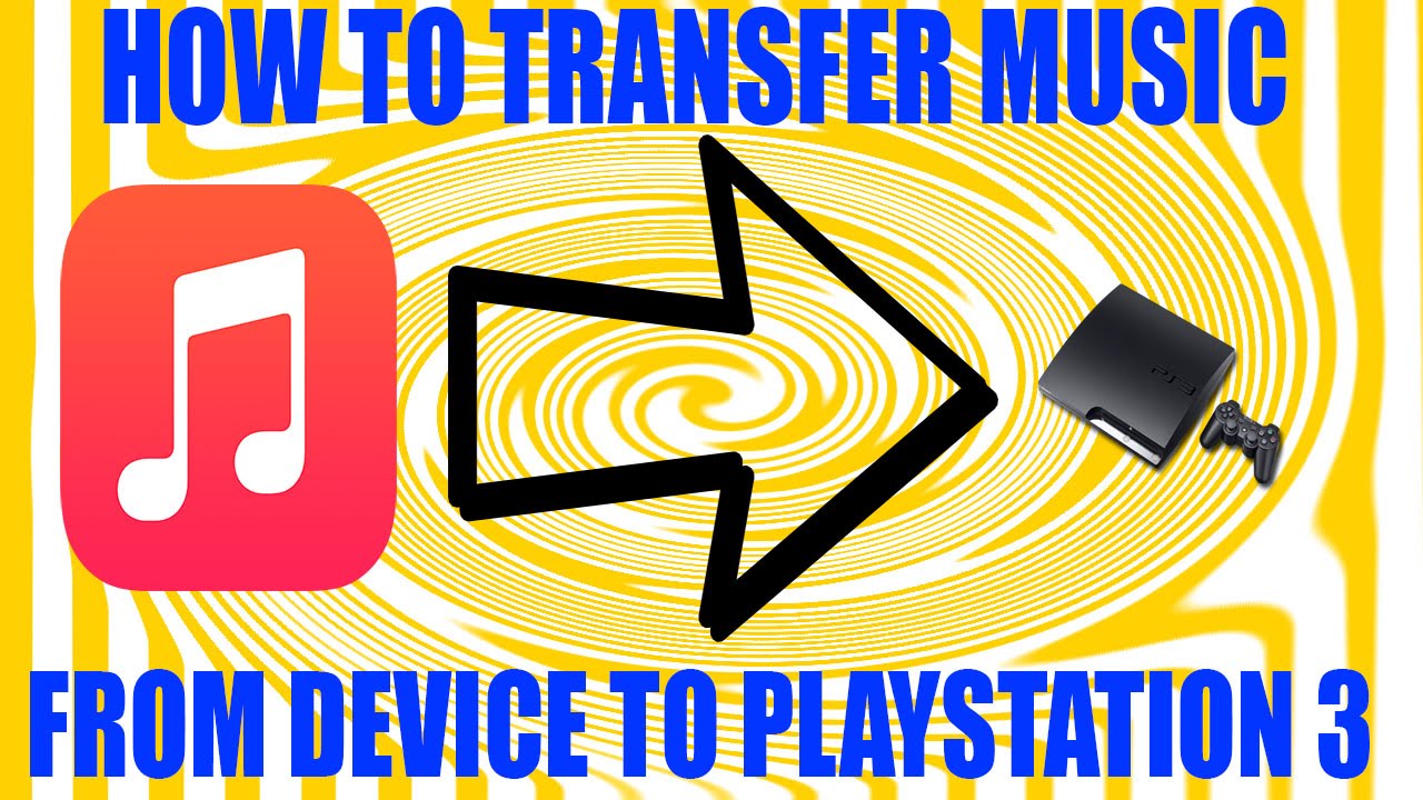 how to transfer music from android to ps3