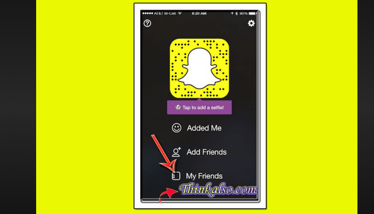 how to delete friends on snapchat