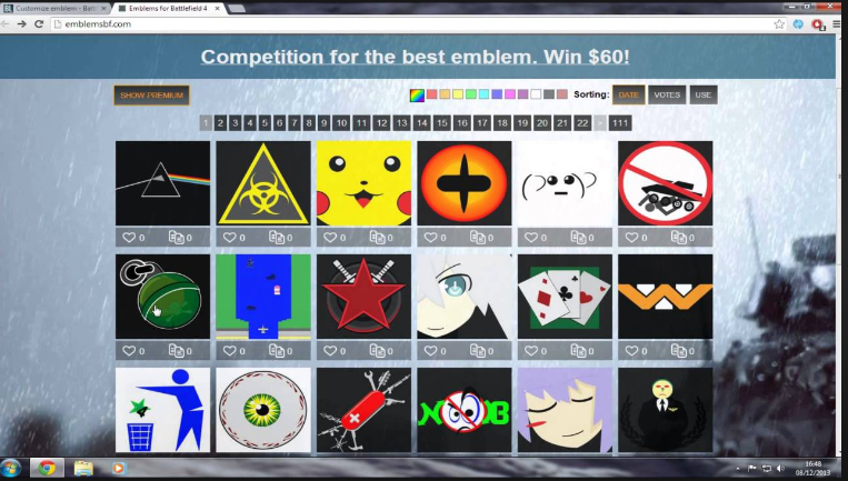 emblems for battlefield 4 com