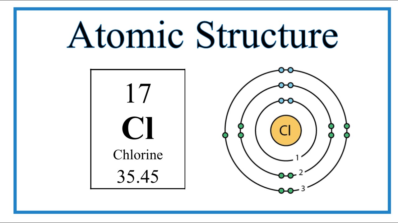 chlorine valence electrons