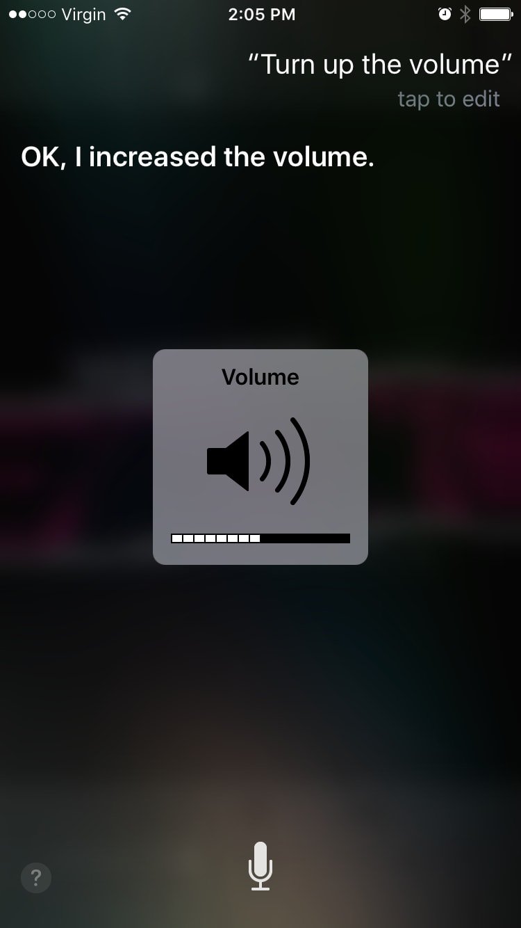 how to turn siri volume up