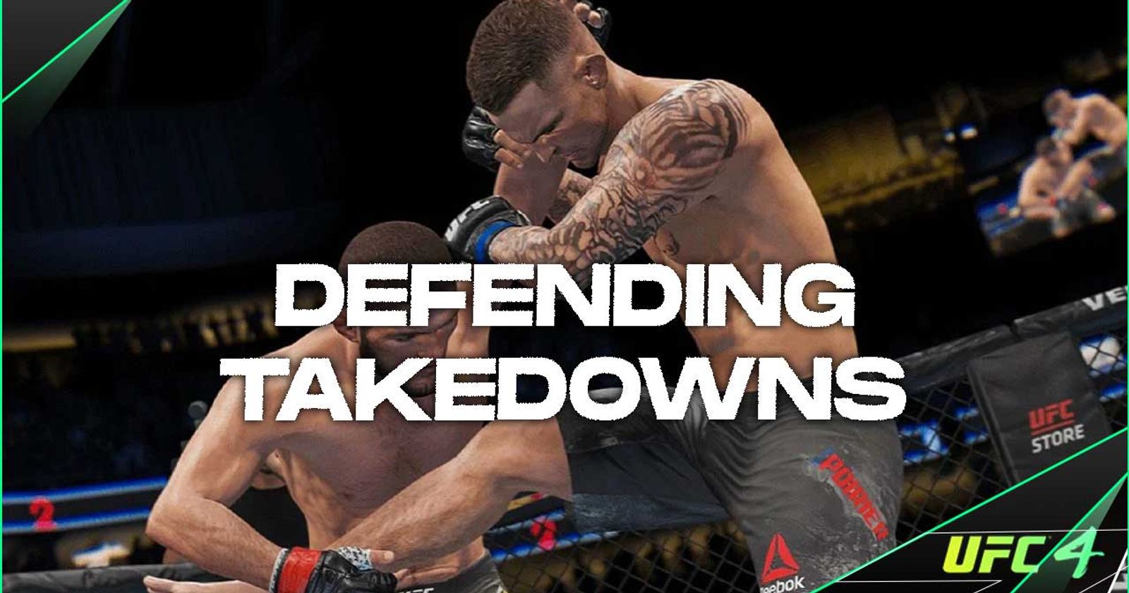 how to defend takedowns ufc 4