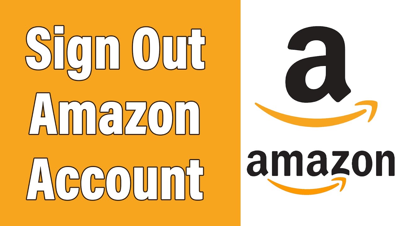 how to logout amazon account