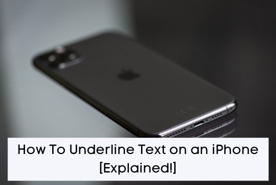 how to underline text on iphone 13