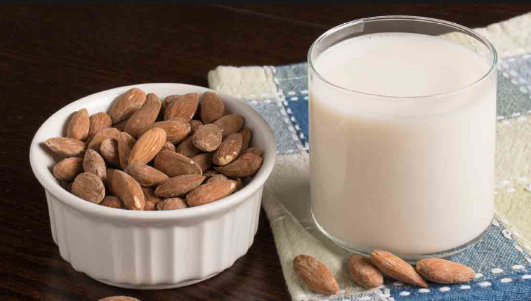 how many almonds in a gallon of almond milk