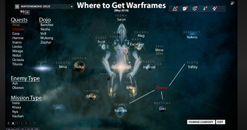 how many warframes can i have